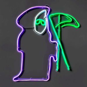 Hyde and EEK! Animated LED Grim Reaper Sign. NIB SOLD OUT EVERYWHERE!